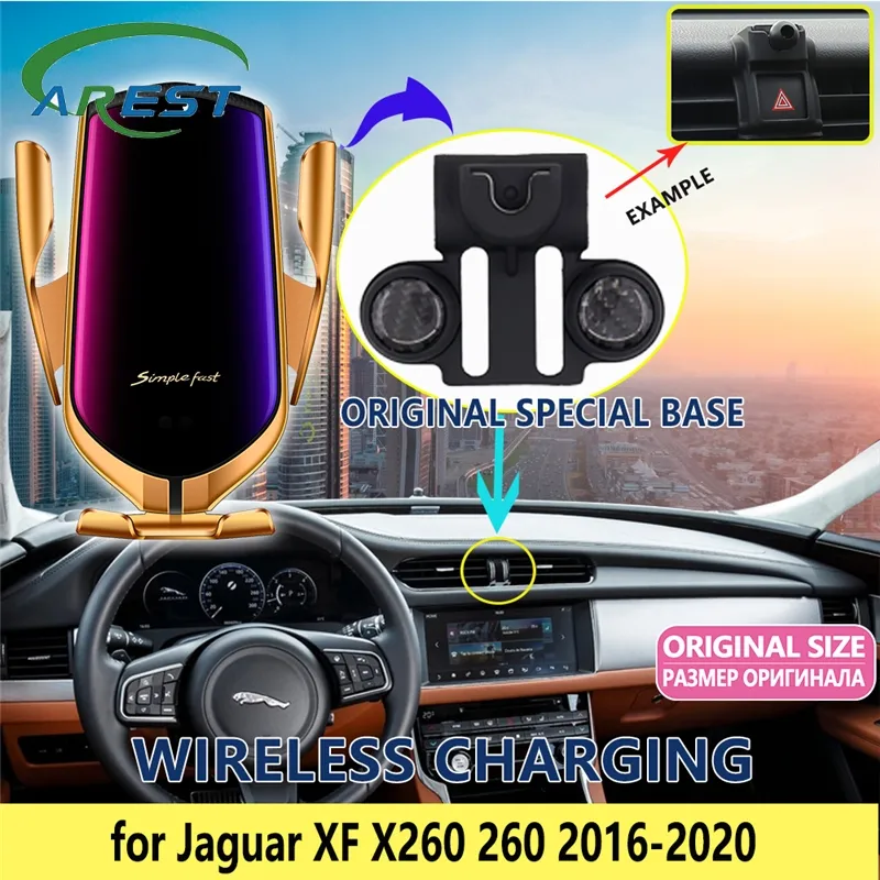 कार मोबाइल फोन धारक के लिए जगुआर एक्सएफ X260 260 2016 2017 2018 2019 2020 टेलीफोन ब्रैकेट खड़े हो जाओ एयर वेंट सामान iphone के लिए