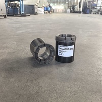 Mata Bor Inti Berlian HW/NW/HTW Casing Shoe, Alat Pengeboran Presisi, Untuk Pembentukan Batuan Keras, Pertambangan Bijih