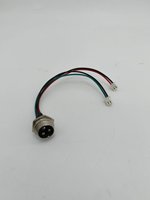 Connecteur aviation mâle GX16 à 3 broches, fiche circulaire métallique filetée de 16 mm avec bride pour machine CNC, moteur pas à pas, capteur, écran LED