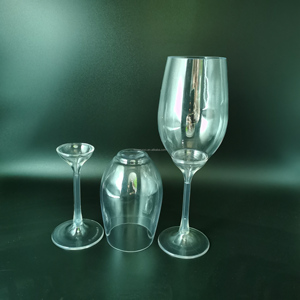 Detachable Goblet Plastic Wine Glass Detachable Stemmed <strong>champagne</strong> <strong>Flutes</strong> - Product Image 6