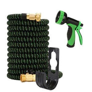 לחץ גבוה חובה כבד ארוכה פלסטיק צינור ספריי זרבובית 50ft 100ft retracable צינור גינה להרחבה-001 - Product Image 2