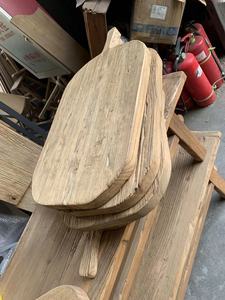 Antique hotel decorazione attraente pizza vassoi bistecca torta di caffè piatto da dessert di legno di taglio bordo - Product Image 2