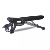 Tabouret d'haltères en métal réglable chaise de fitness multifonctionnelle banc d'oiseau planche couchée de ménage support d'entraînement de Style plat assis