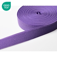 OEKO TEX Ceintures élastiques réglables Bande élastique en sergé simple et double face pour vêtements et vêtements en spandex Accessoire de couture