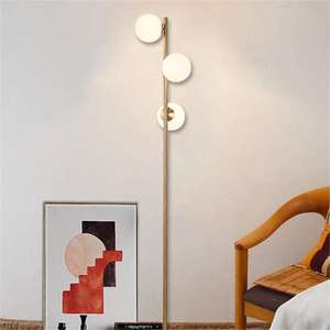 <span class=keywords><strong>Lampe</strong></span> de sol e27 pour salon, salon personnalisé, salon, salle à manger, or, chaud, chambre à coucher, fer blanc, maison moderne - Product Image 3