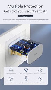 High Quality USB Wall Charger US EU <b>Plug</b> 20W Super <b>Fast</b> Charger for Phone 16 15 Pro Max PD Charger Type C Travel Adapter - Product Image 3