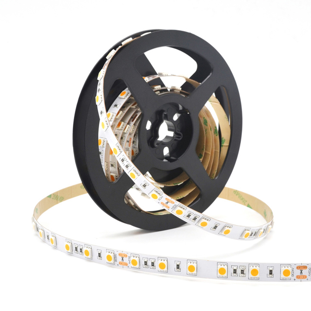 Led Stripe SMD5050 Waterproof IP65 with EU Plug Outdoor Garden AC220v Light Led Tape Strip Flexible 60 Decorate