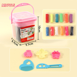 Foska Factory Supply OEM Multicolore Portable Éducatif Non toxique-100% Sûr DIY Pâte à <span class=keywords><strong>Modeler</strong></span> Ensemble Enfants Pâte à <span class=keywords><strong>Farine</strong></span> Molle - Product Image 2