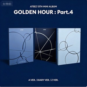 ATEEZ 13º Mini Álbum GOLDEN HOUR Parte 4, Photobook Estándar de K-pop, Mercancía Oficial Atiny, KQ Entertainment Corea - Product Image 6