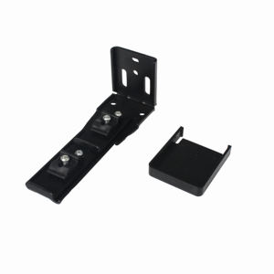 Soportes de fijación dual de 160mm, soporte de riel, pista de cortina de hierro, soporte de pared de techo para riel de pista de cortina plegable de onda S - Product Image 5