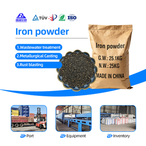 Fer valentiel zéro (ZVI) en poudre éponge, haute activité pour le traitement des eaux usées industrielles et l'élimination des métaux lourds - Product Image 5