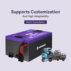 Wirentech 64V 50Ah 76V 52Ah LiFePo4锂离子电池，用于三轮车<span class=keywords><strong>3</strong></span>轮车辆卡车客运电动三轮车货物 - Product Image 2