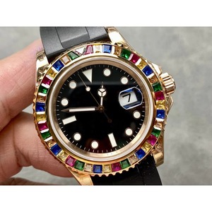 Drioshipping <b>Automatic</b> Watch - Custom Logo Classic Dive Design Stainless Steel Sapphire Crystal Waterproof <b>Chronograph</b> - Product Image 2
