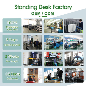 Nhanh chóng cài đặt thiết kế thông minh Chiều cao có thể điều chỉnh máy tính bàn điện có thể điều chỉnh thường vụ bàn với 80*50 mét lớn nâng cột - Product Image 5