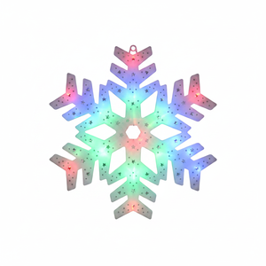 24PCS/CS 16 \ "LED Decoración de nieve con luces de Navidad - Product Image 2