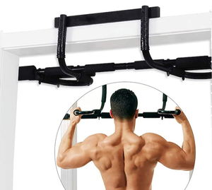 Barras Paralelas Multiusos para Puerta, Diseño Anticaída Sin Tornillos, Barra Horizontal para Hacer Dominadas - Product Image 1