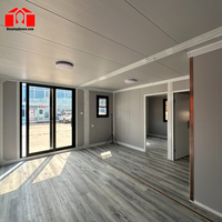 Lujo 20 pies Envío Tiny2 3 Dormitorio 40 pies Contenedor expandible Casas prefabricadas Hecho en China
