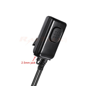 El Micrófono de Contacto se Sujeta al Cuello Debajo de la Laringe y se Conecta al Micrófono del Walkie-Talkie Kenwood - Product Image 3