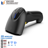 Escáner de Código de Barras Portátil Xincode 2D, Escanea Códigos de Barras, Sensor Inalámbrico de 2.4G, Lector de Códigos QR, para Supermercados y Almacenes, en Venta, Modelo X-9700L