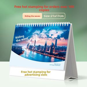 X418 High Quality Custom Size Advertising Desk <b>Calendar</b> for Office, 2026 <b>Calendar</b> Book Printing, Custom Logo Available, Full Col - Product Image 4