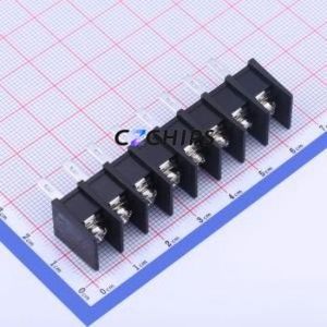 KF25H-7.62-8P Barrier Terminal Block Through hole Component (THT),P=7.62mm Connector Two Sides 7.62mm 1x8P Straight Pin - Product Image 1