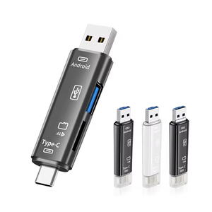 Hot bán 5 trong 1 USB OTG Đầu đọc thẻ tương thích-SD TF đa đầu đọc thẻ Nhà Văn cho điện thoại di động máy tính bảng - Product Image 1