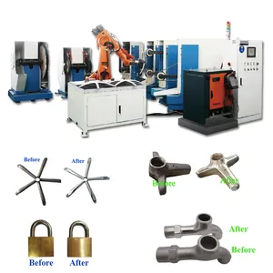 Automatic Grinding And Polishing Workstations Non-standard Design Automated Production Lines For Water Hardware Automotive Parts