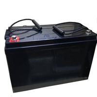 Paket baterai Lithium besi fosfat 12.8V 100Ah kustom 12V 100AH siklus 2000 Ion litium isi ulang-20-80