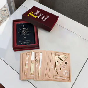 Profession elle benutzer definierte Astrologie karten mit Box Benutzer definierte hochwertige <span class=keywords><strong>Tarot</strong></span> karte - Product Image 3