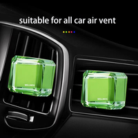 Fabricant de désodorisants WELLNESS, vente en gros, ODM/OEM personnalisés, diffuseur d'arômes pour voiture en forme de petit cube, coffrets cadeaux de deux pièces