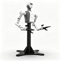 Bras robotique collaboratif double TianYi Y4, répétabilité de 0,03 mm, télécommande haute fréquence, 55 kg, 0,5 kW, utilisation pour la recherche industrielle ZY