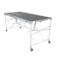 Venta al por mayor MINOVA mesa plegable uso combinado con máquina de pasta de papel pintado