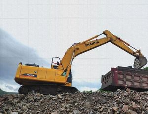 Excavadora de cadenas mediana Shantui SE210 de 21 toneladas, excavadora hidráulica de alta eficiencia para ingeniería municipal - Product Image 2