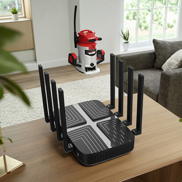 ODM ZBT Z8803BE WiFi 7 Tri-Band Router 5G Dual SIM Slot 10G SFP Port 19000Mbps 1.8GHz Quad-Core MT7988AV OpenWRT Support
