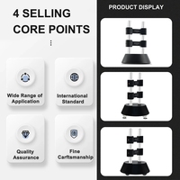 Nouveau support de ligne HIFI en alliage d'aluminium noir argent à venir YIVO XSSH Audio fil de levage audiophile grand support organisateur de plateau de câbles