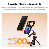 Adaptateur de fixation magnétique double face K&F Concept pour filtre ND2-32/CPL variable de 58 mm compatible iPhone 17 Pro/Max