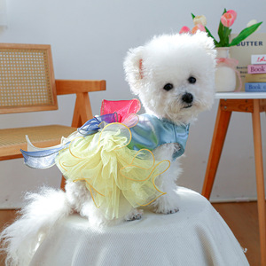 PETCIRCLE ropa para mascotas para perros pequeños y medianos, artículos para mascotas, ropa para perros, falda de tul Princesa Cher - Product Image 3