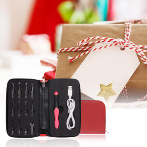 Ensemble de crochets à tête Interchangeable à LED, charge USB 11 en 1, luminosité réglable, crochets à led - Product Image 5