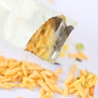 Film en rouleau PE imperméable et résistant aux perforations, qualité alimentaire, personnalisable, pour emballage alimentaire (snacks, noix) - OEM/ODM