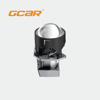 Lente de Proyector Avanzada GCAR R5 MAX de 2.5 Pulgadas, 65W, Bi LED, Prisma TIR, Reflectores Dobles, Piezas de Iluminación Automotriz Universales Premium