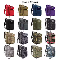 50L étanche grande capacité motif géométrique GPS anti-vol fournitures assaut Pack mode Style Camping chasse Trekking