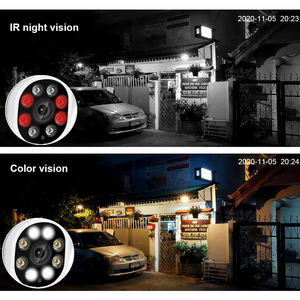 نظام كاميرات مراقبة واي فاي من ويستينو بدقة 6 ميجابكسل مع خاصية كشف الحركة والإنذار واتصال صوتي ثنائي الاتجاه ونظام كاميرات متحركة رباعي القنوات - Product Image 5