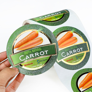 Thiết kế riêng nhãn sản phẩm nhà sản xuất tự dính Vinyl Vòng không thấm nước Sticker cuộn giấy tùy chỉnh in ấn logo nhãn dán - Product Image 2