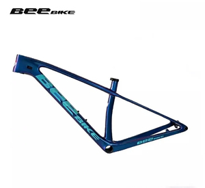 <span class=keywords><strong>Cuadro</strong></span> de <span class=keywords><strong>carbono</strong></span> BeeBIKE Flag Edition 29er para <span class=keywords><strong>MTB</strong></span>, <span class=keywords><strong>cuadro</strong></span> Toray T800 Hardtail XC, <span class=keywords><strong>Boost</strong></span> 12x148mm PF92 con cableado interno, <span class=keywords><strong>cuadro</strong></span> ligero. - Product Image 1