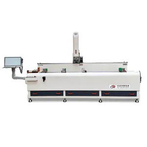 Máy phay và khoan CNC 3000mm 1200mm 60mm cho cửa sổ nhôm và nhựa PVC