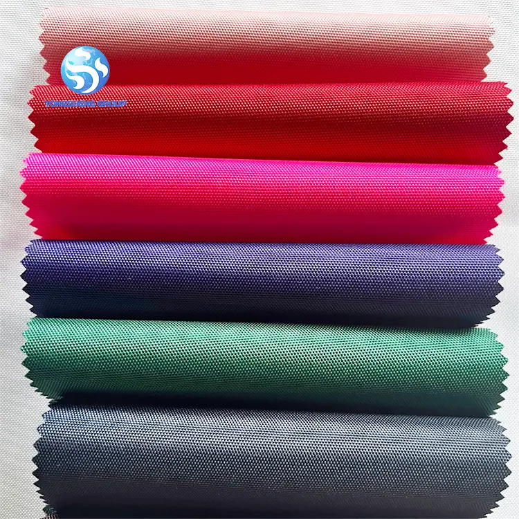 Factory Cheap Price Waterproof Polyester Ripstop Oxford Fabric Plain Dyeing With Pu Coating For Tent/canopy/bag Making