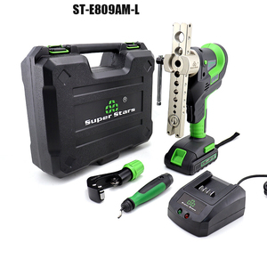 Kit de Herramientas de Abocardado Eléctrico Inalámbrico DSZH ST-E809AM-L, Herramienta de Abocardado de Tubos de Cobre para HVAC, <span class=keywords><strong>Aire</strong></span> <span class=keywords><strong>Acondicionado</strong></span> y Refrigeración - Product Image 1
