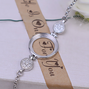 Composants de bijoux WENCHI S925 en argent, maillons ronds de 15 mm pour perles, pour la création de bracelets et accessoires DIY - Product Image 2