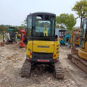Miniexcavadora Usada de 3.6T, YANMAR VIO35, para Ingeniería, Construcción, Movimiento de Tierras, Componente Principal del Motor, Origen Original - Product Image 3