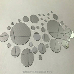Cercles miroir 3D autocollants DIY avec service de découpe – Décoration murale à peler et coller pour la maison et les galeries - Product Image 2